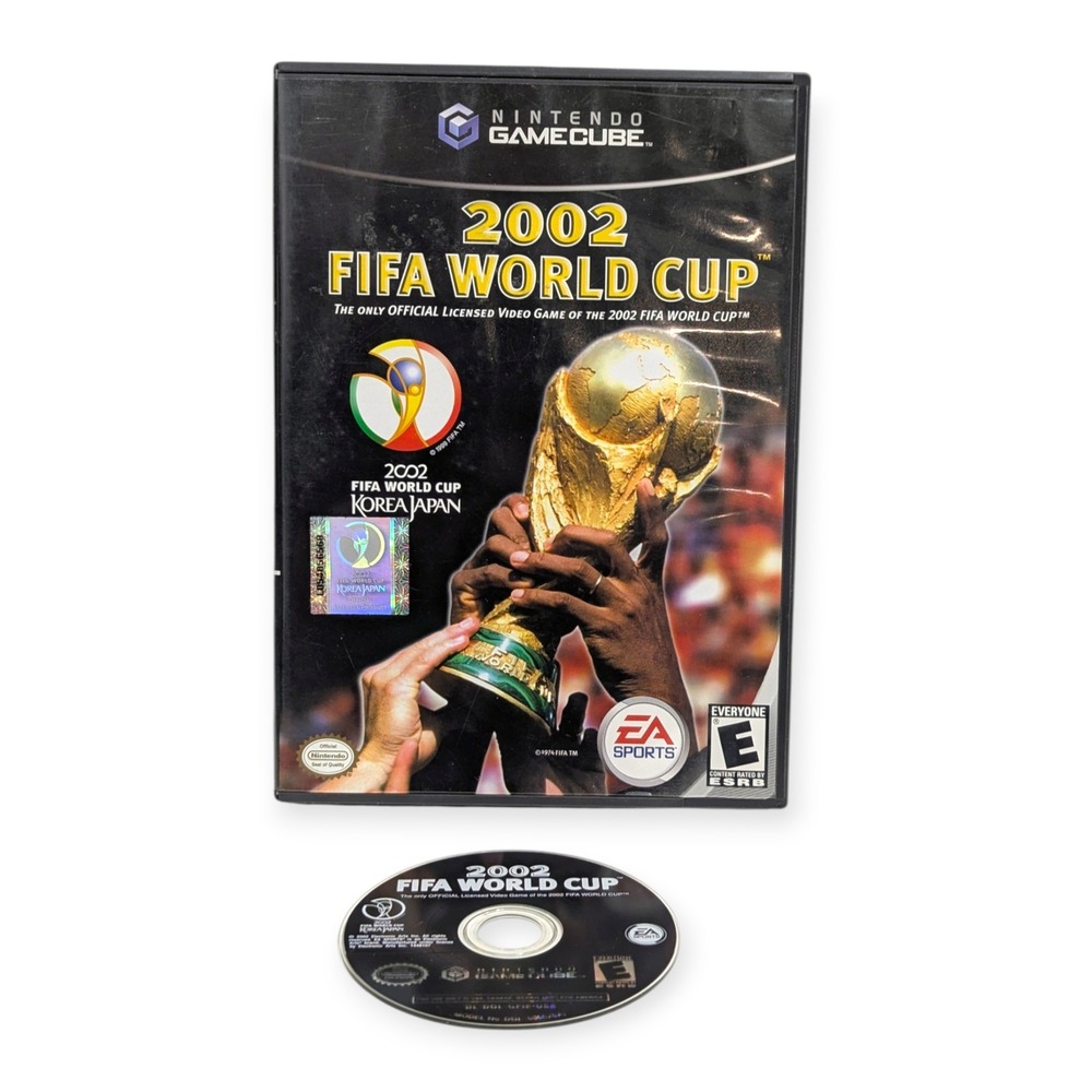 2002 FIFA World Cup Nintendo GameCube GC EA Sports Soccer Video Game DOL-006